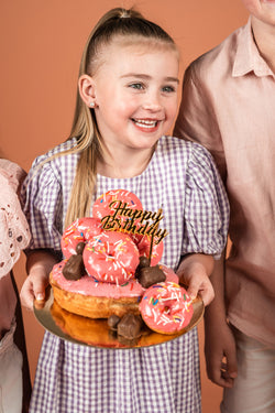 Last Minute Donut Cake