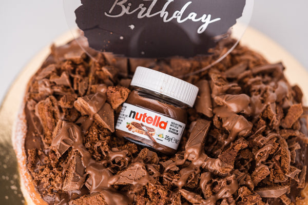 Nuts for Nutella Cake